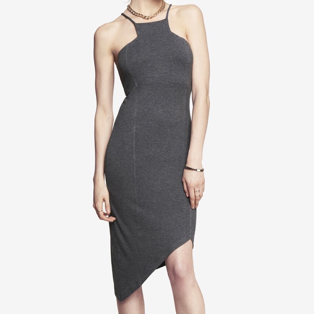 Express Brand New Grey Classy Dress